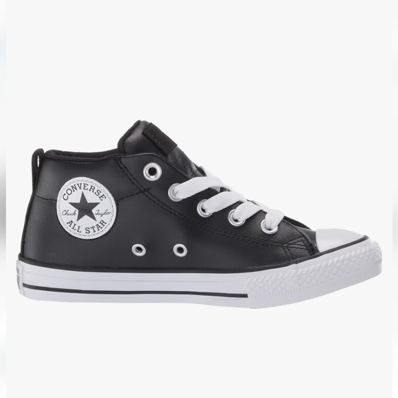 Converse Chuck Taylor All Star Street Leather Mid Top Unisex Sz:5 Boys| 7 Women - Picture 6 of 16
